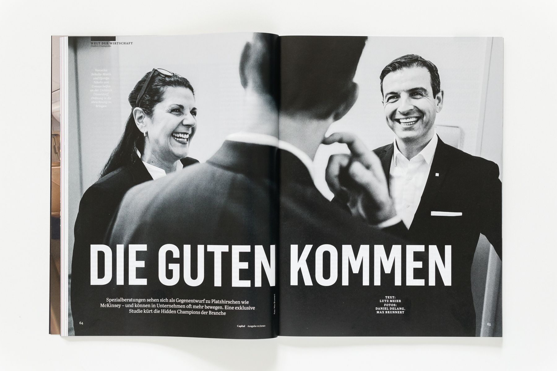 Portrait und Reportage Fotografie für Corporate und Editorial